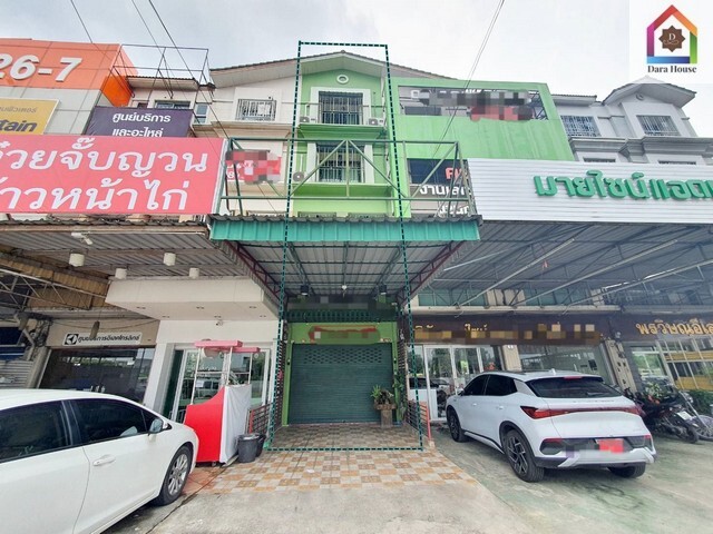 ขายอาคารพาณิชย์ ถนนราชพฤกษ์ บางรักน้อย เมืองนนทบุรี ตกแต่งพร้อมอยู่ ขายพร้อมกิจการสำนักงาน