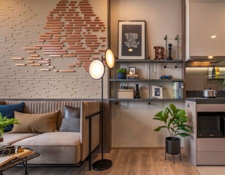 คอนโดมิเนียมแสนสวยน่าสนใจ โปรเจกต์ OKA HAUS โอกะ เฮาส์ คลองตัน คลองเตย1ห้องนอนห้องน้ำ