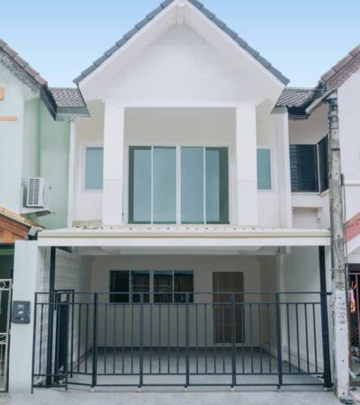 ทาวน์โฮมสไตล์มินิมอล 2 ชั้น ฟรีเฟอร์นิเจอร์ครบเช็ท จ่ายทีเดียว จบพร้อมอยู่ได้เลย เดินทางสะดวก เข้าออกได้หลายทาง