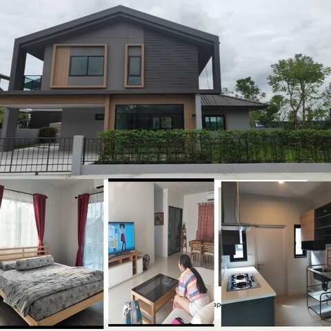 ให้เช่าบ้านเดี่ยว ใกล้โรบินสันราชพฤกษ์ แม็คโครปทุมธานี ติดถนนราชพฤกษ์ คณาสิริ ราชพฤกษ์ 346