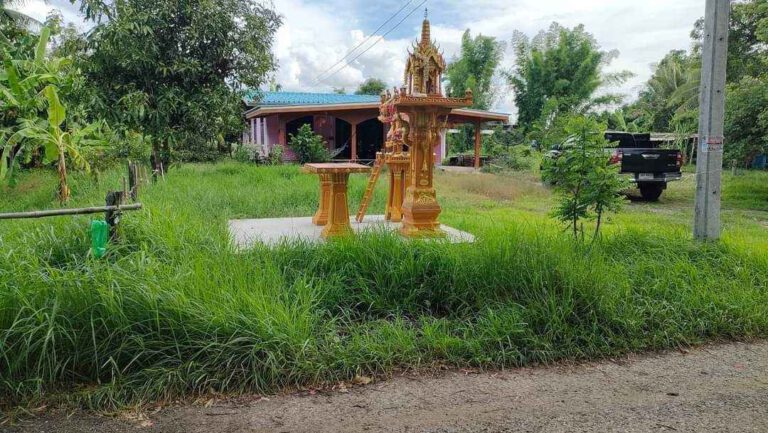 Vาย บ้านเดี่ยวชั้นเดียว ต.ทะเลบก อ.ดอนเจดีย์ จ.สุพรรณบุรี เนื้อที่ 3 งาน 19 ตรว….