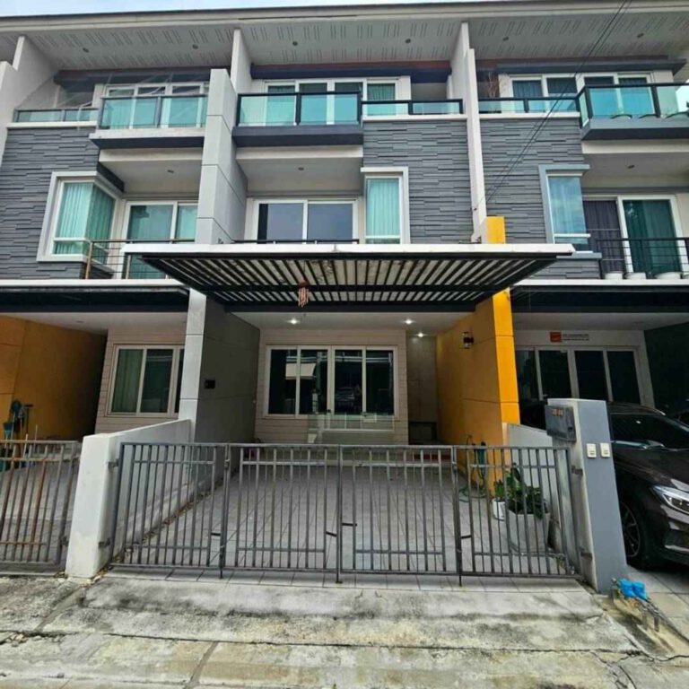 Townhome for rent, Pattra Villa  8
  Can register  Can raise animals
 Townhome 3…