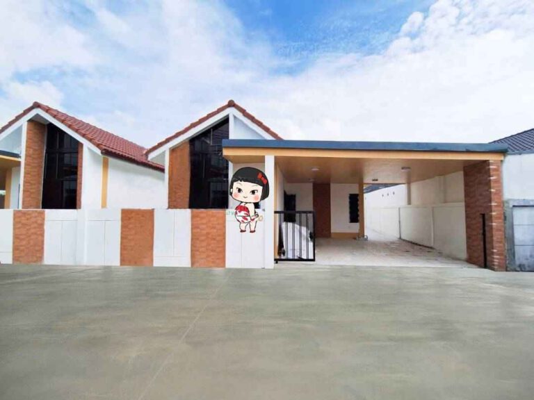 #GBS3211123 บ้านเดี่ยวสร้างใหม่ ทำเลดีเดินทางสะดวก 95% แล้วนะคะ โฉนดพร้อมโอน  พร…