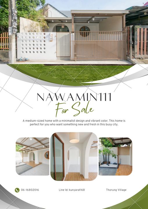 𝐓𝐎𝐖𝐍𝐇𝐎𝐌𝐄 𝐍𝐚𝐰𝐚𝐦𝐢𝐧𝟏𝟏𝟏 
                               เพียง 𝟮.𝟱𝟵 ล้าน     
       …