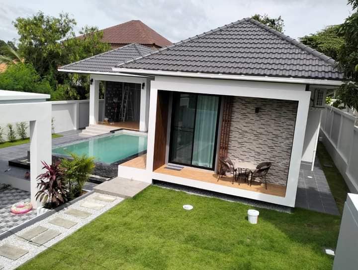 #ติดทรัพย์ยินดีโคเอเจ้น
POOL VILLA FOR SALE IN PATTAYA 
#เปิดจองบ้านพูลวิลล่าบาง…