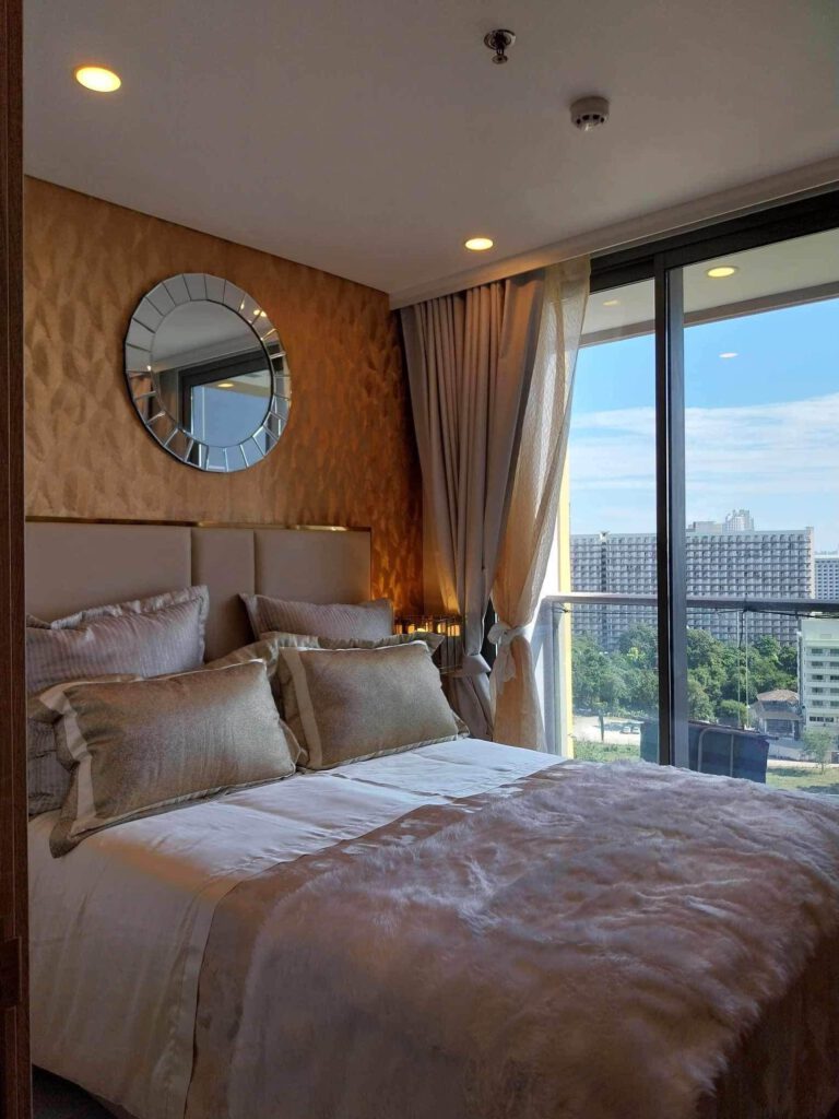 1 ห้องนอน 1 ห้องน้ำ – อพาร์ทเมนท์ 551/15 ม.12  ถ.เรียบชายหาด จอมเทียนสาย1  ต. หน…