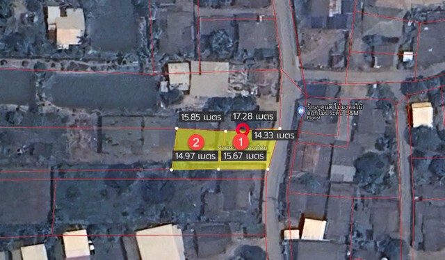 ที่ดิน ที่ดิน อ.แม่เเตง จ.เชียงใหม่ พื้นที่ = 39 SQ.WA 3 ngan 0 Rai ใกล้ วัดพระธาตุศรีวิชัย 0.5 กม. ออกแบบลงตัว เงียบสงบ, ต้นไม้ใหญ่เยอะ เหมาะสำหรับทำบ้านสวน หรือบ้านพักตากอากาศ