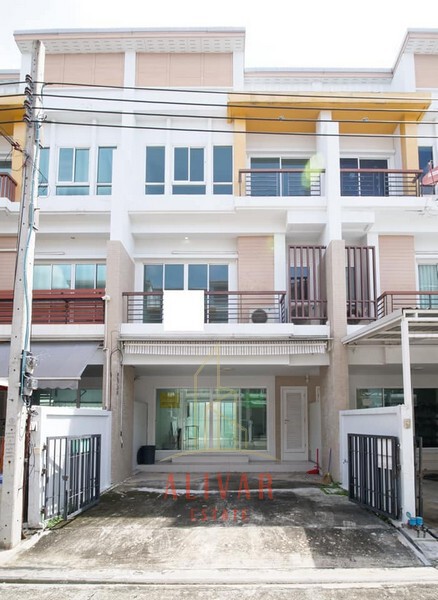 RH803 ให้เช่า Townhouse 3 ชั้น 3ห้องนอน3ห้องน้ำ ซอยมัยลาภ เลียบด่วนรามอินทรา